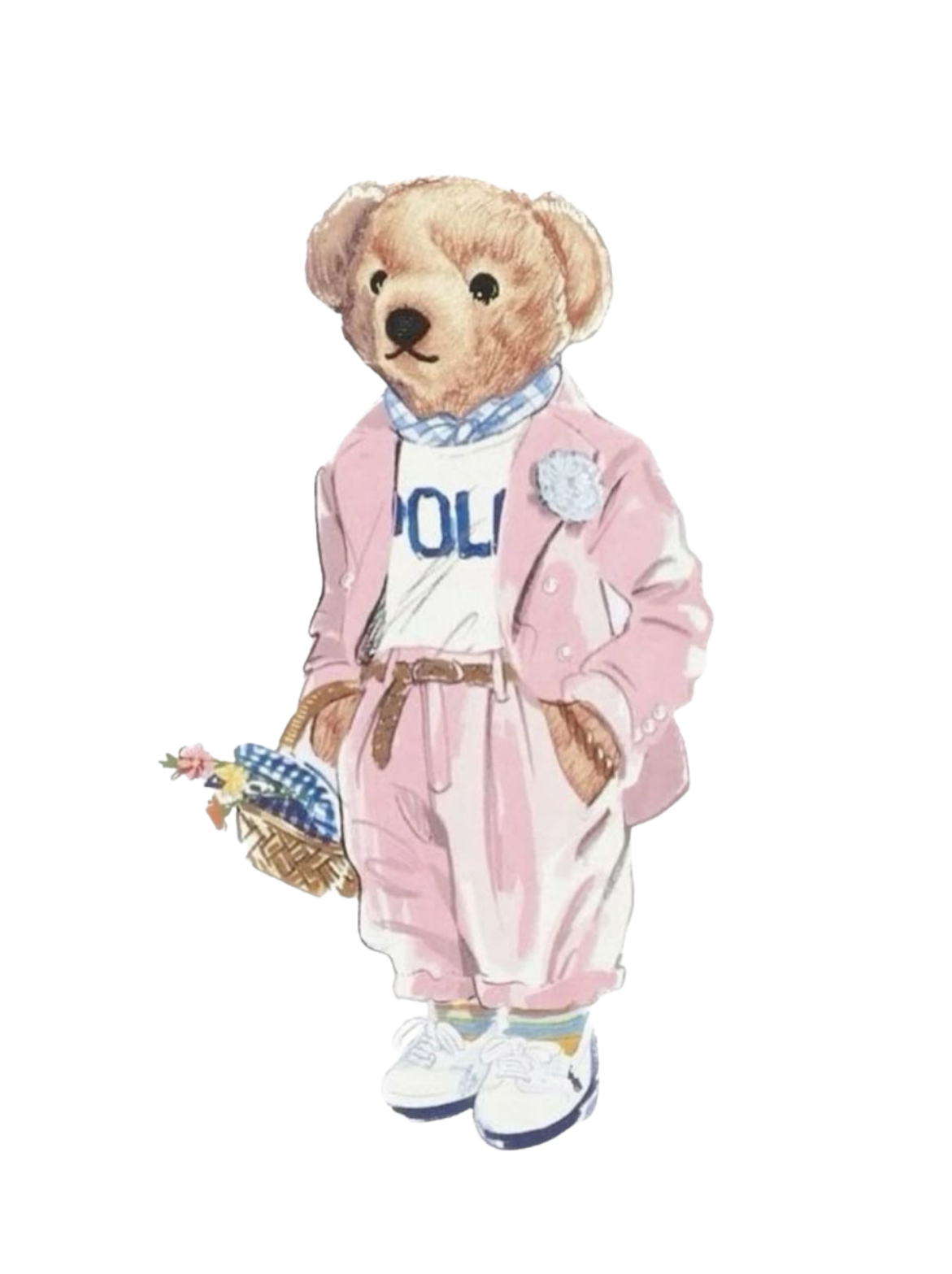 Illustration de l’ourson Polo Ralph Lauren
