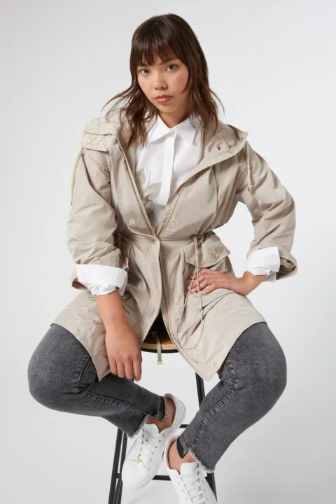 Marina Rinaldi -Cippo Imperméable à capuche