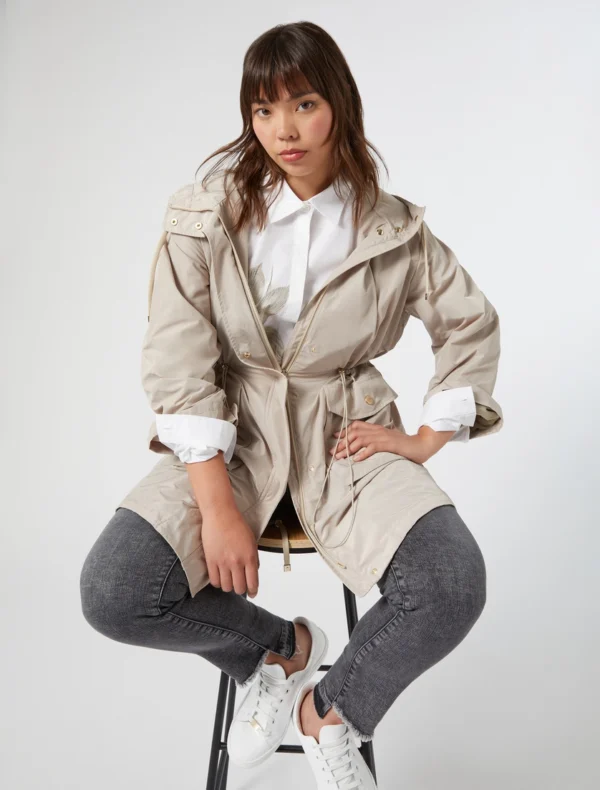 Marina Rinaldi -Cippo Imperméable à capuche