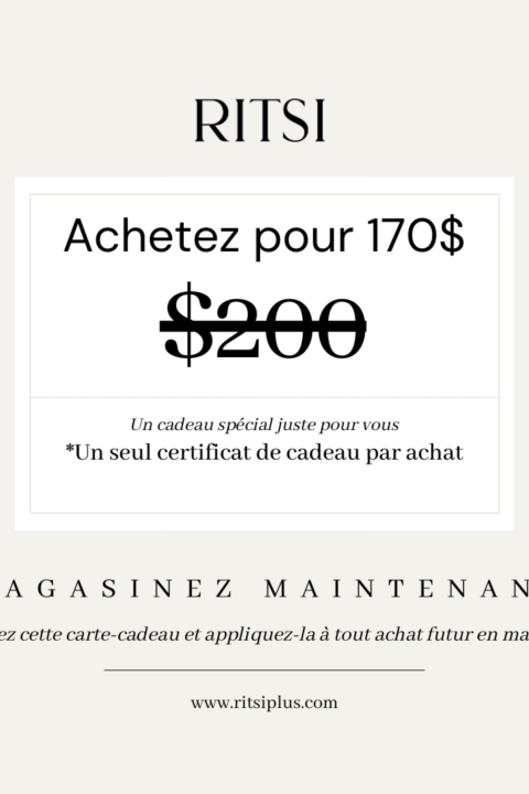 Carte cadeau Ritsi