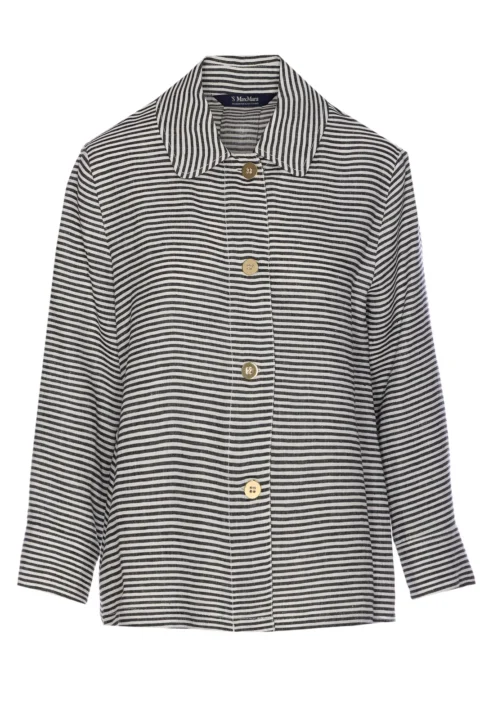 Max Mara - Zamia - Chemisier en lin imprimé