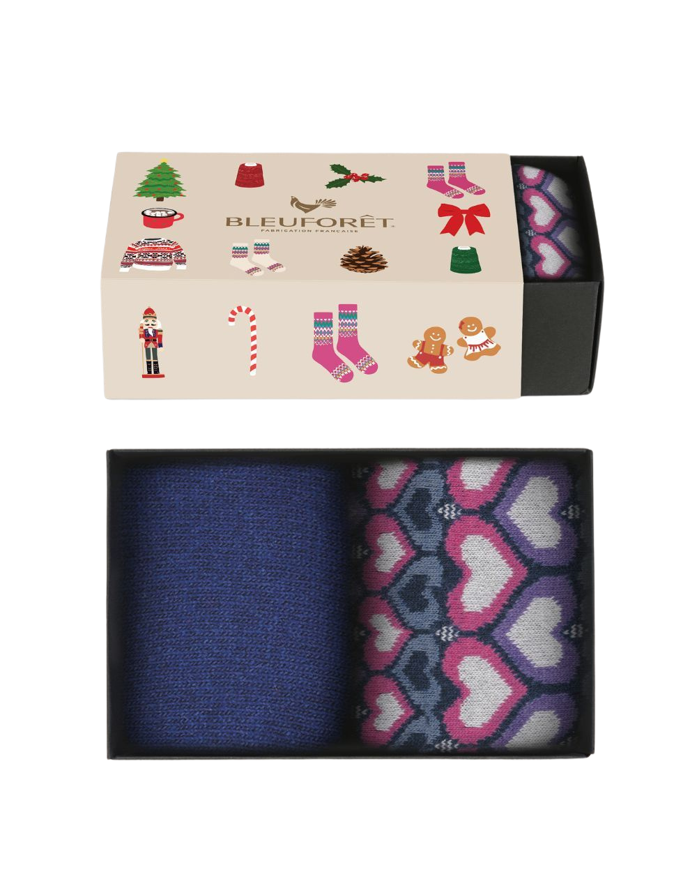 Cashmere Heart Sock Set