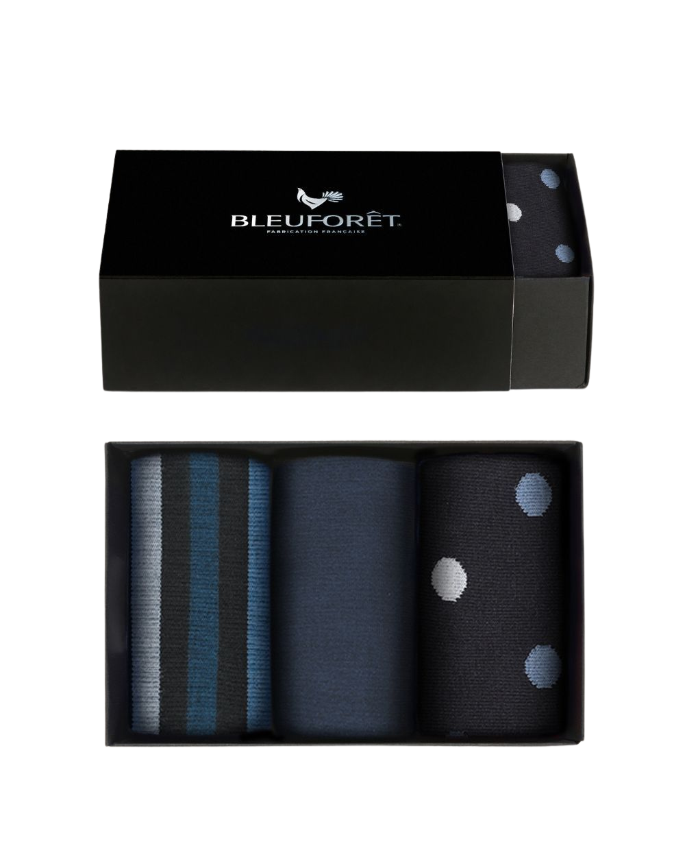Polka Dot Stripes Cotton Sock Set