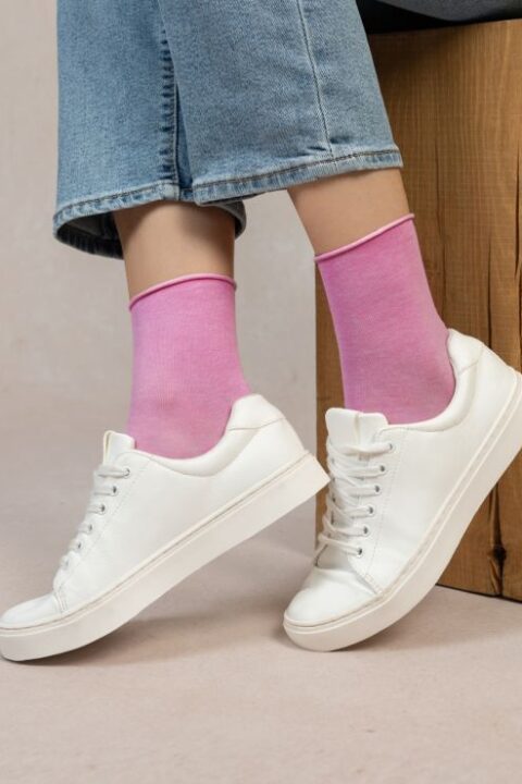 Chaussettes de cheville en coton pur