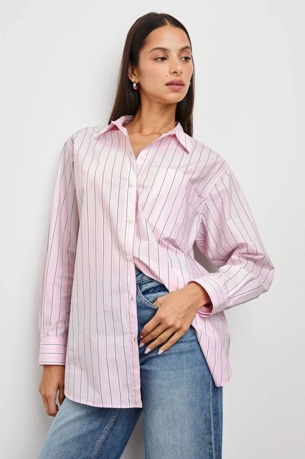 Elsa Cherry Blossom Stripe