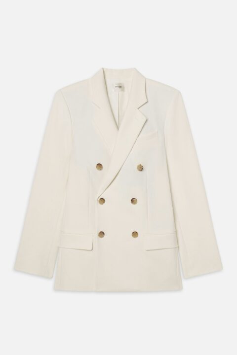 Le blazer décontracté de tous les jours en écru