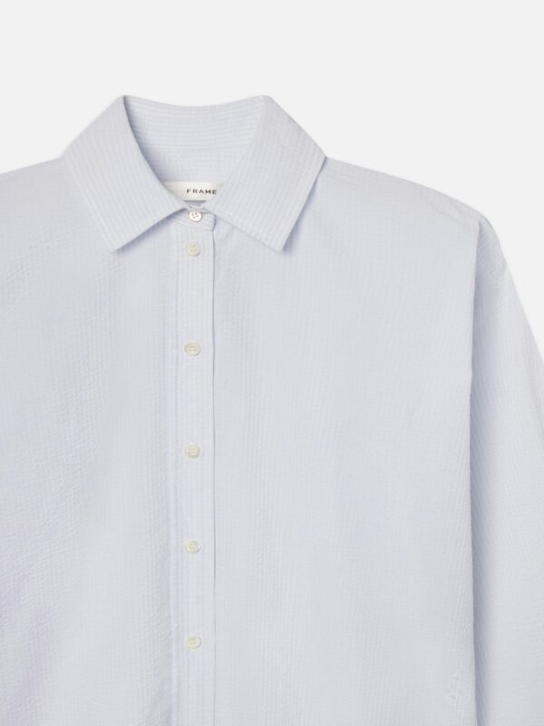 La chemise classique en seersucker chambray clair multi - Image 2