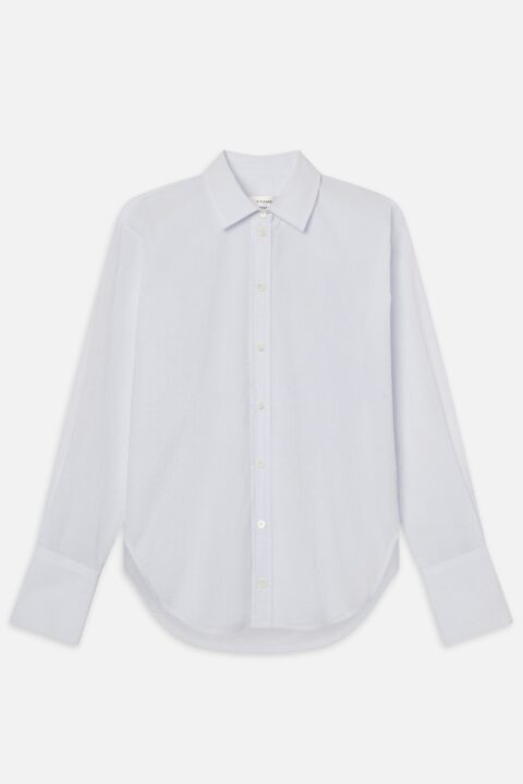 La chemise classique en seersucker chambray clair multi