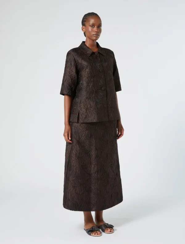 Marina Rinaldi - Jupe en jacquard - Image 4
