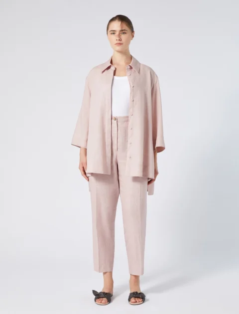Marina Rinaldi – Pantalon en toile de lin