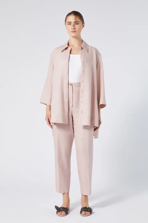 Marina Rinaldi - Pantalon en toile de lin