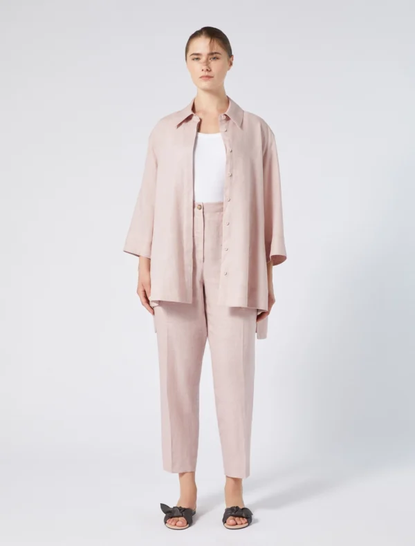 Marina Rinaldi - Pantalon en toile de lin