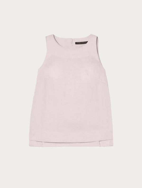 Marina Rinaldi Top en toile de lin - Image 2