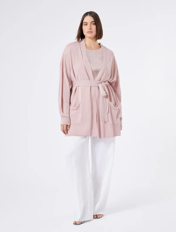 Marina Rinaldi Top en toile de lin - Image 4