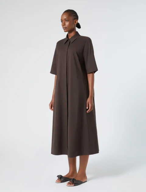 Marina Rinaldi – Robe chemise en popeline