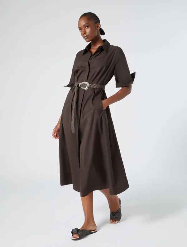 Marina Rinaldi Poplin shirt dress - Image 2