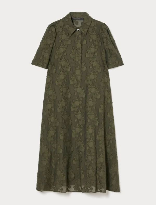 Marina Rinaldi - Robe chemise en fil coupé - Image 4