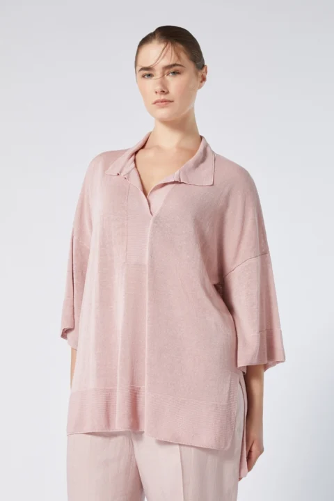 Marina Rinaldi - Pull en maille de lin