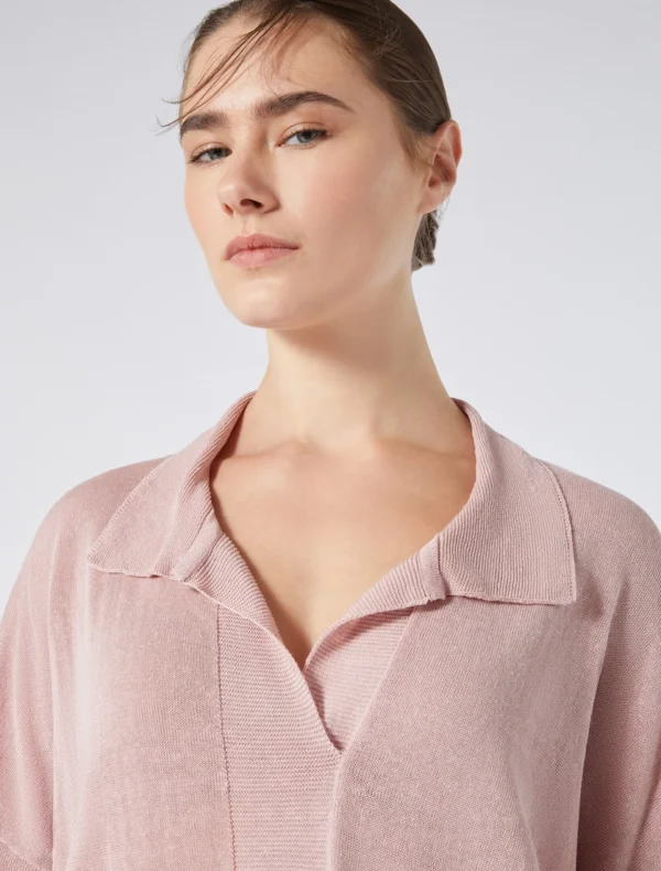 Marina Rinaldi - Pull en maille de lin - Image 5
