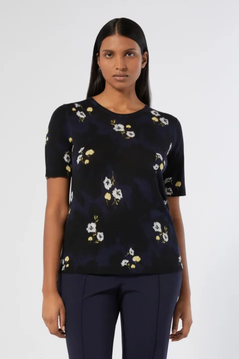 Pull en gaze de laine et de cachemire