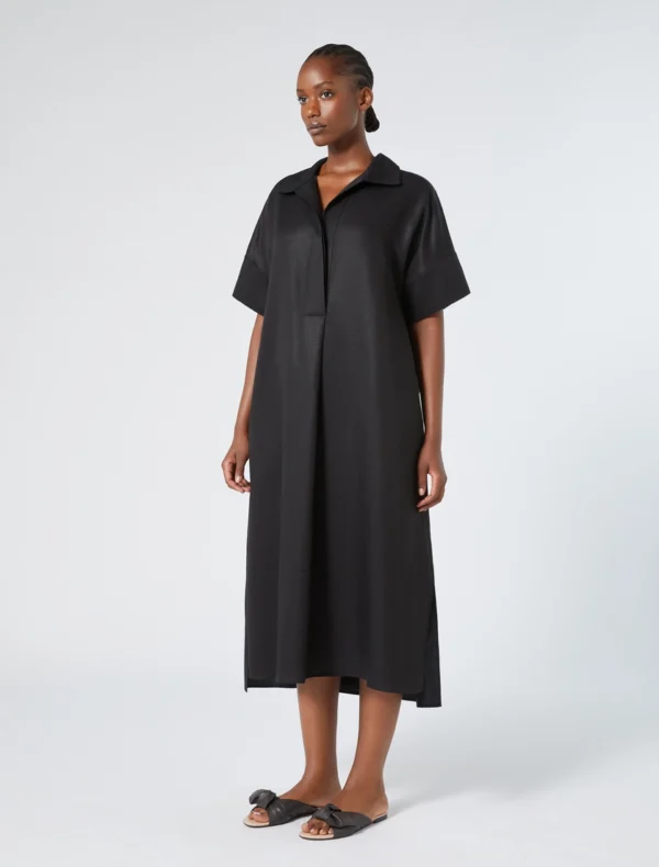 Marina Rinaldi - Robe longue en tencel et lin