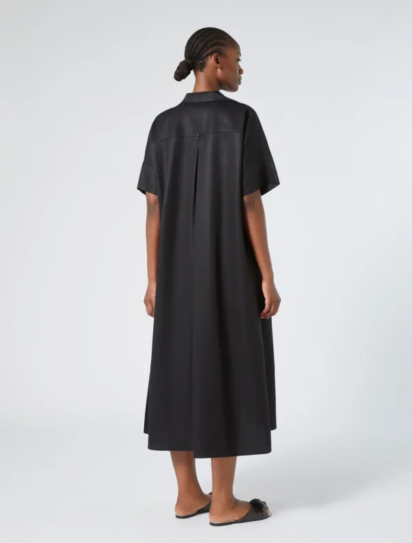 Marina Rinaldi - Robe longue en tencel et lin - Image 2