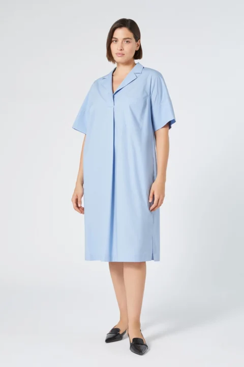 Marina Rinaldi - Robe chemise en popeline