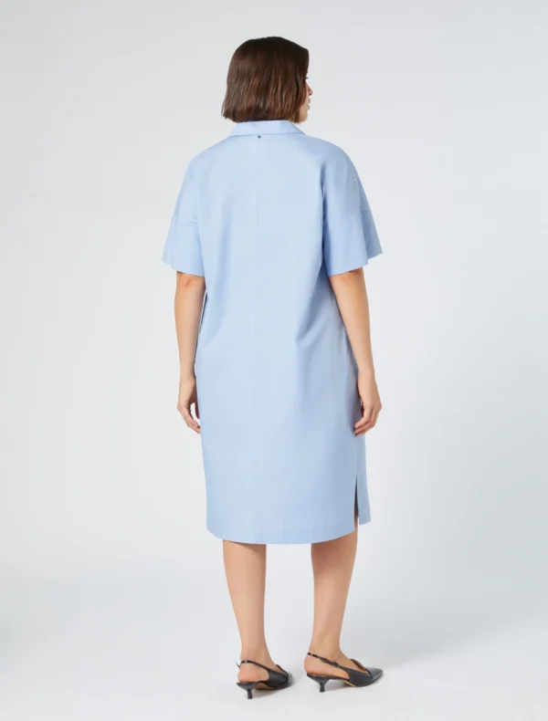Marina Rinaldi - Robe chemise en popeline - Image 2
