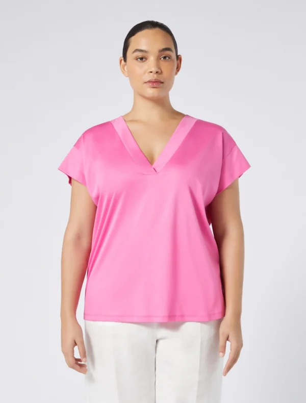 Marina Rinaldi Interlock Jersey T-shirt