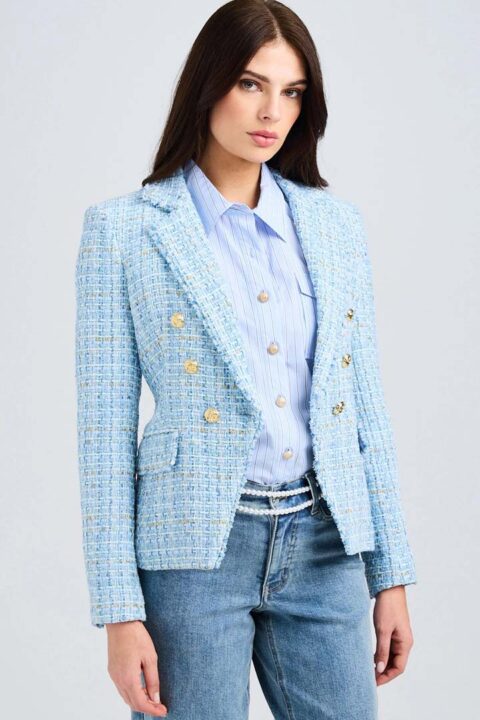 Blazer en tweed Eliza