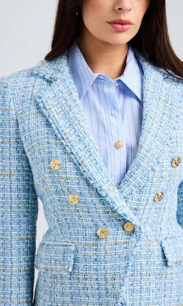 Blazer en tweed Eliza - Image 3