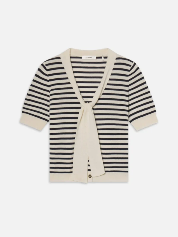 Le cardigan Sailor Tie en bleu marine multi - Image 3
