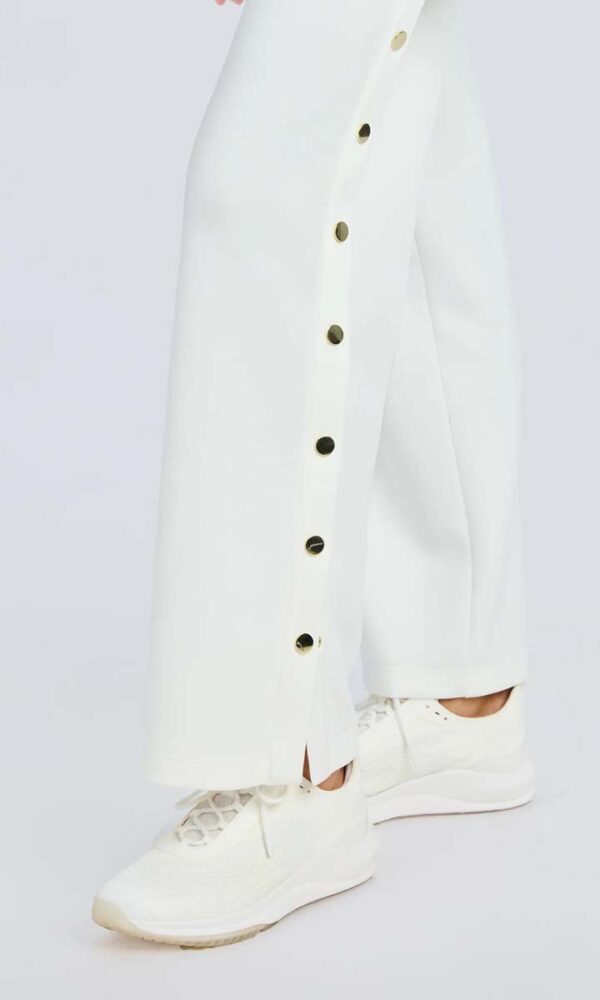 Zira Scuba Hoodie White Zola Scuba Pants White - Image 5