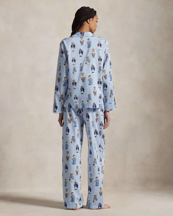 Ralph Lauren - Ensemble de pyjama à manches longues en coton Polo Bear - Image 2