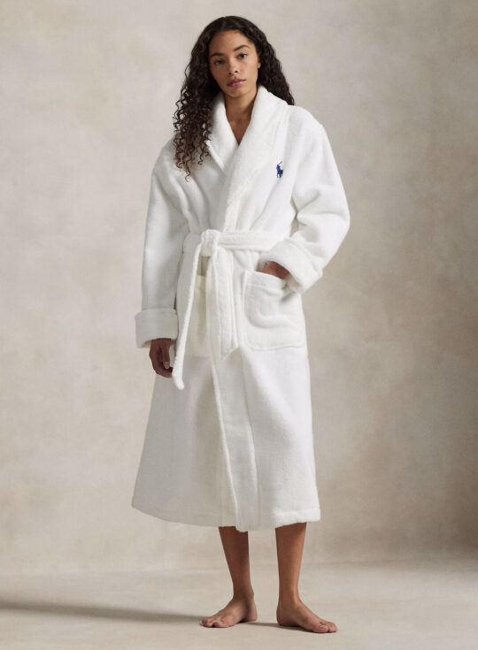 Polo Bear Cotton Terry Robe