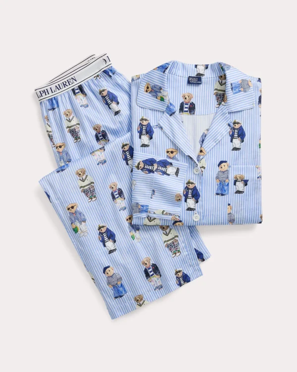 Ralph Lauren - Ensemble de pyjama à manches longues en coton Polo Bear - Image 4