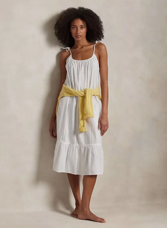 Cotton Poplin Nightgown