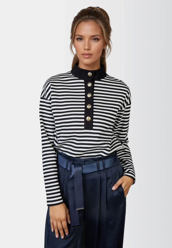 Marc Aurel | Chemise rayée - Image 2
