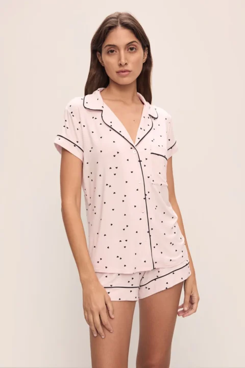 Eberjey - Gisele Printed Shortie PJ Set