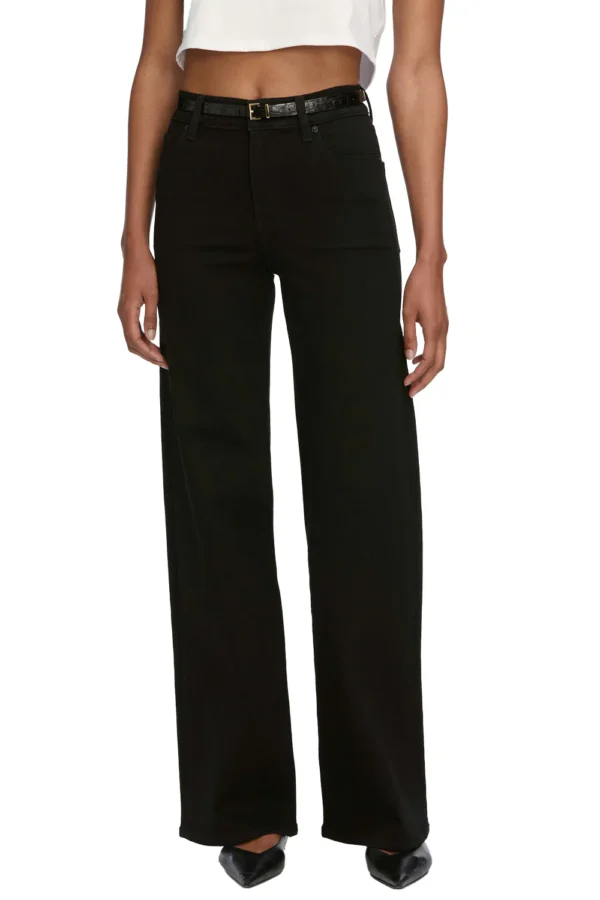 Frame Pantalon slim palazzo noir - Image 2