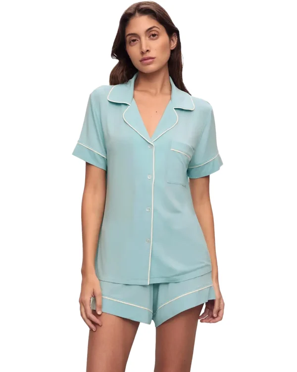 Eberjey - Gisele Short Sleeve Short PJ Set