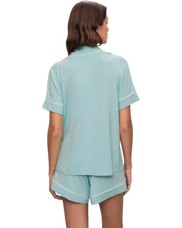 Eberjey - Gisele Short Sleeve Short PJ Set - Image 4