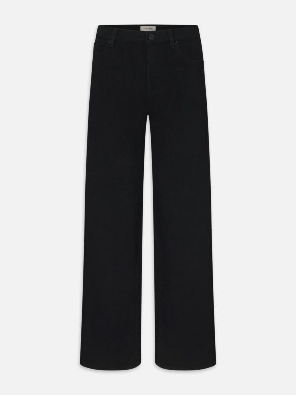 Frame Pantalon slim palazzo noir - Image 4