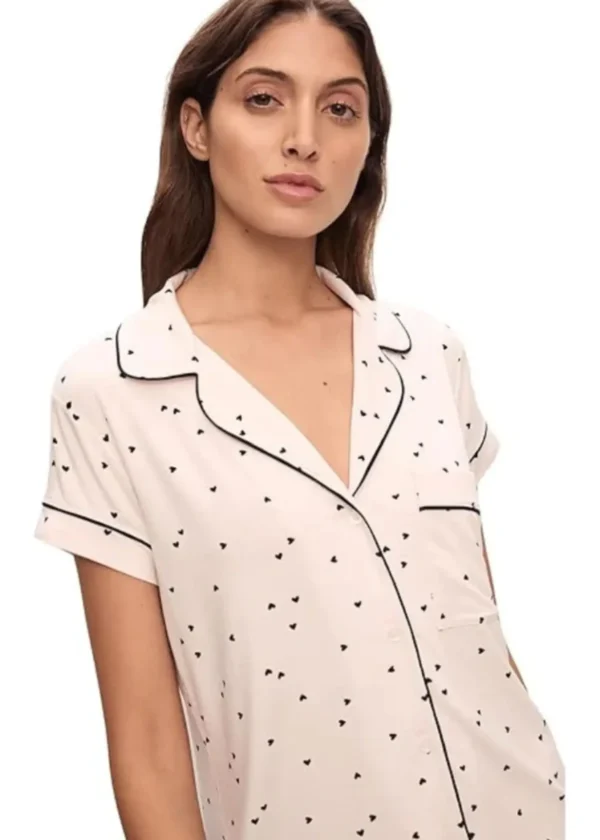 Eberjey - Gisele Printed Shortie PJ Set - Image 2