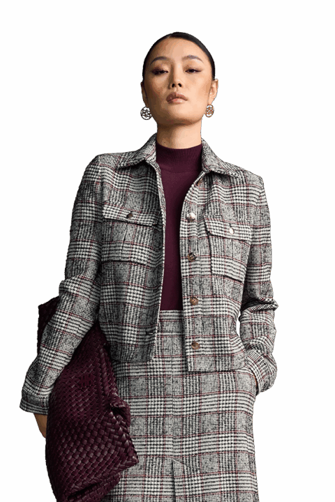Riani | Veste classique à motif Glencheck