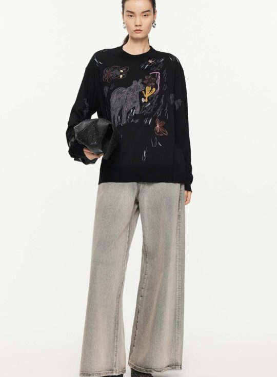 JNBY | Pull-over fin à manches longues