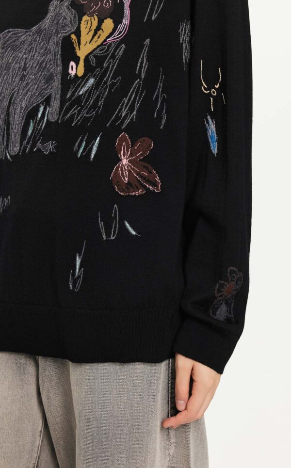 JNBY | Thin Long-sleeved Pullover Sweater - Image 4