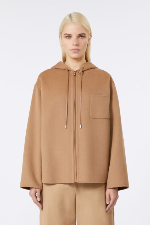 MaxMara | Sweat-shirt en laine, cachemire et soie