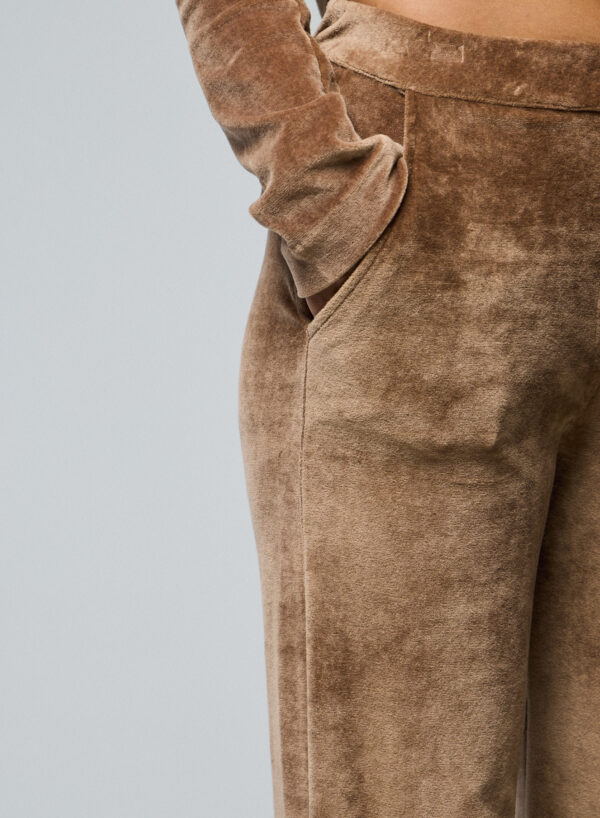 Majestic Filatures | Pantalon large en velours - Image 2