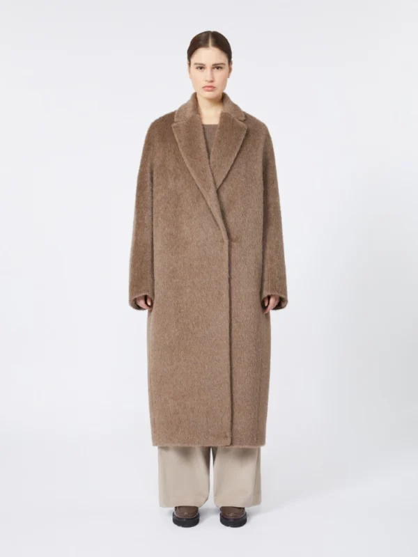 MaxMara | Manteau oversize en alpaga, laine et cachemire - Image 2